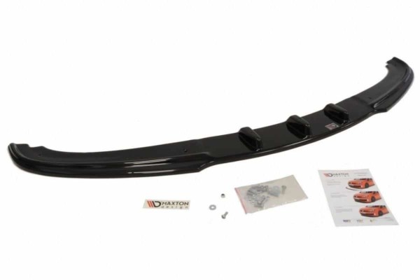 MAXTON DESIGN - Spoiler pod Predný náraznik   V.1 vhodné pre BMW 3 E90 / E91 (FACELIFT MODEL) , 
Čierny lesk – Obrázok 2