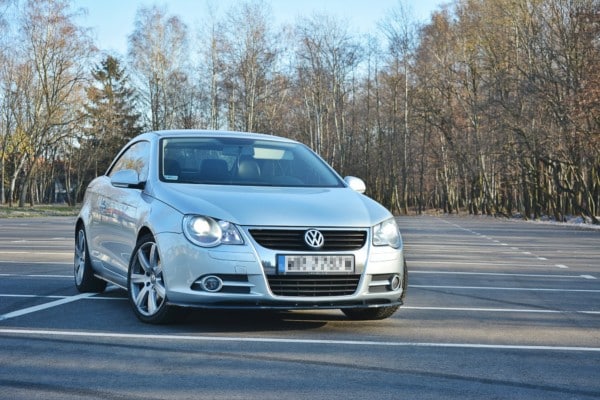 MAXTON DESIGN - Lišty pod prahy VW EOS , Čierny lesk – Obrázok 4