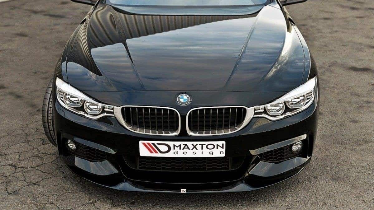 MAXTON DESIGN - Spoiler pod Predný náraznik v.2 for vhodné pre BMW 4 F32 M-PACK (GTS-look) , Čierny lesk
679 – Obrázok 2