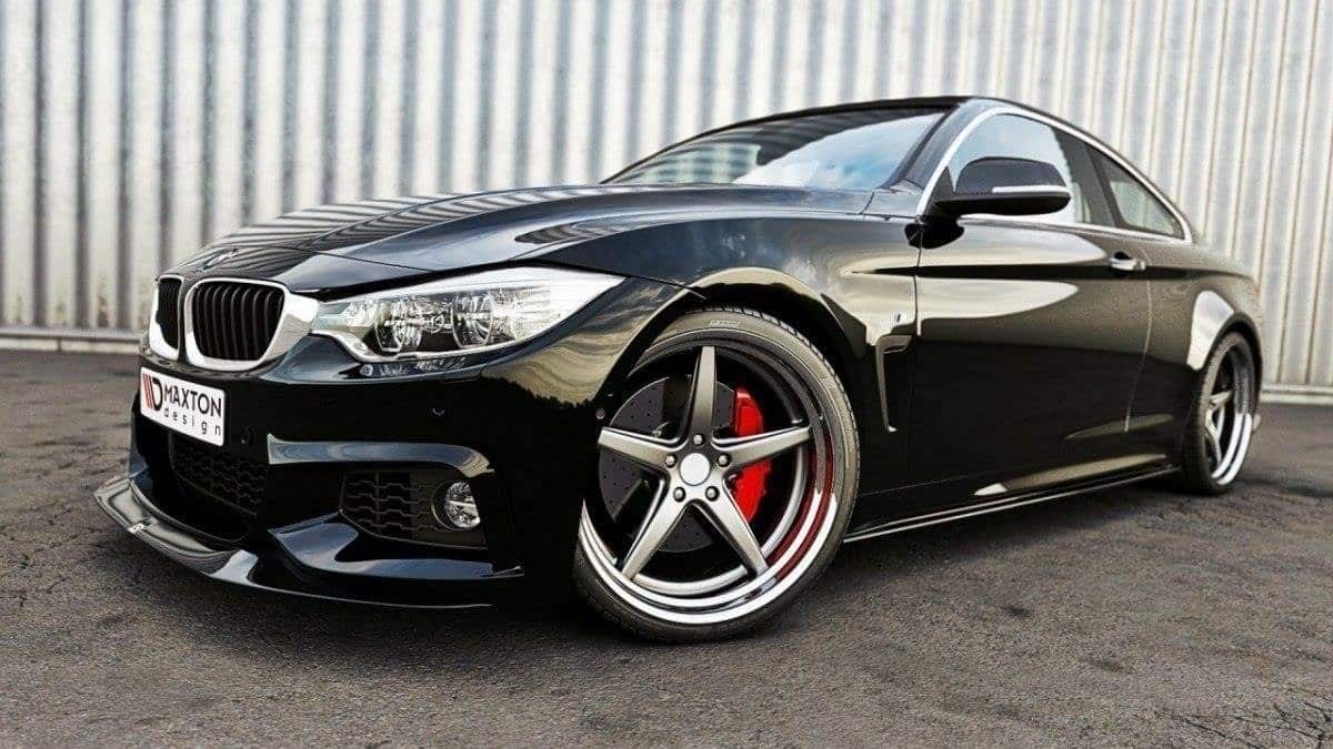 MAXTON DESIGN - Spoiler pod Predný náraznik v.2 for vhodné pre BMW 4 F32 M-PACK (GTS-look) , Čierny lesk
679 – Obrázok 3