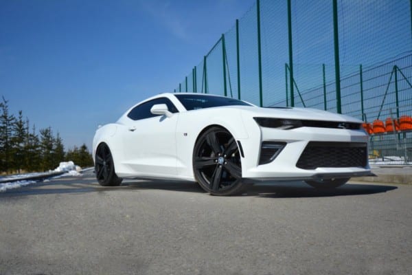 MAXTON DESIGN - Lišty pod prahy CHEVROLET CAMARO 6TH-GEN. PHASE-I 2SS COUPE , Čierny lesk – Obrázok 5