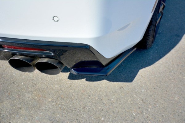 MAXTON DESIGN - Bočné difúzory zadného náraznika CHEVROLET CAMARO 6TH-GEN. PHASE-I 2SS COUPE ,Čierny lesk – Obrázok 2