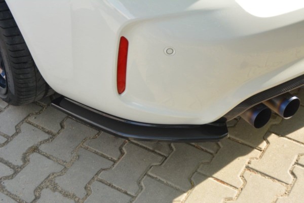 MAXTON DESIGN - Bočné difúzory zadného náraznika vhodné pre BMW M2 (F87) COUPĂ‰ , Čierny lesk – Obrázok 2