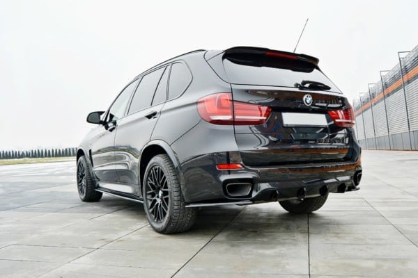 MAXTON DESIGN - Lišty pod prahy vhodné pre BMW X5 F15 M50d , Čierny lesk – Obrázok 2