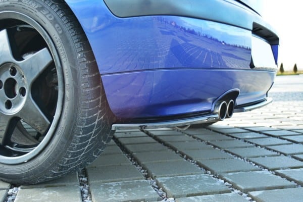 MAXTON DESIGN - Bočné difúzory zadného náraznika SEAT IBIZA MK2 FACELIFT CUPRA , Čierny lesk – Obrázok 4