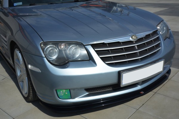 MAXTON DESIGN - Spoiler pod Predný náraznik   CHRYSLER CROSSFIRE , Čierny lesk
