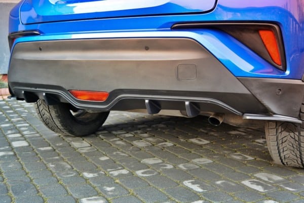 MAXTON DESIGN - Difúzor zadného náraznika  TOYOTA C-HR , Čierny lesk