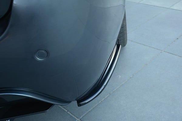 MAXTON DESIGN - Bočné difúzory zadného náraznika for vhodné pre BMW 5 E60/E61 M-PACK , Čierny lesk – Obrázok 4