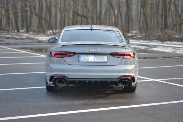 MAXTON DESIGN - Difúzor zadného náraznika  Audi RS5 F5 Coupe / Sportback , Čierny lesk – Obrázok 3