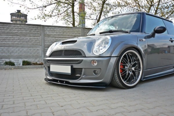 MAXTON DESIGN - Spoiler pod Predný náraznik   MINI R53 COOPER S JCW , Čierny lesk – Obrázok 3