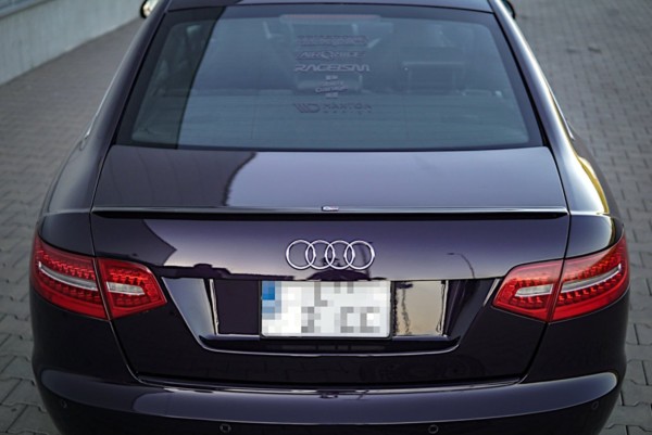 MAXTON DESIGN - Predlženie spoilera  Audi A6 S-Line C6 FL Sedan , Čierny lesk – Obrázok 4