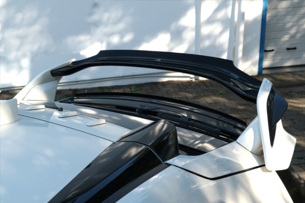 MAXTON DESIGN - Predlženie spoilera V.2 HONDA CIVIC X TYPE R , Čierny lesk 
Maxton ABS CAP