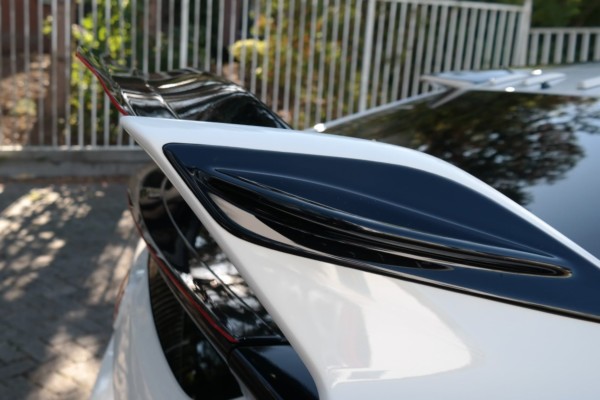 MAXTON DESIGN - Predlženie spoilera V.2 HONDA CIVIC X TYPE R , Čierny lesk 
Maxton ABS CAP – Obrázok 2