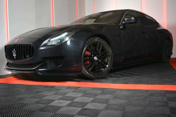 MAXTON DESIGN - Spoiler pod Predný náraznik   MASERATI QUATTROPORTE MK.6 PREFACE , Čierny lesk – Obrázok 5