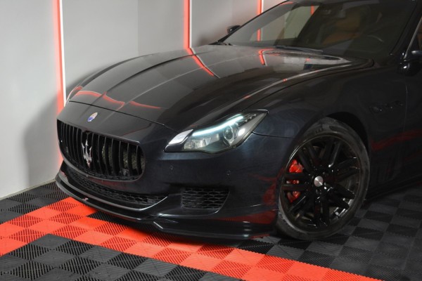 MAXTON DESIGN - Spoiler pod Predný náraznik   MASERATI QUATTROPORTE MK.6 PREFACE , Čierny lesk – Obrázok 4