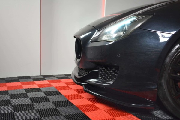 MAXTON DESIGN - Spoiler pod Predný náraznik   MASERATI QUATTROPORTE MK.6 PREFACE , Čierny lesk – Obrázok 3