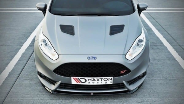 MAXTON DESIGN - Spoiler pod Predný náraznik   (Cupra) Ford Fiesta ST Mk7 FL , Čierny lesk – Obrázok 4