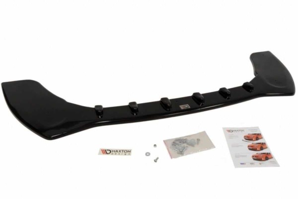 MAXTON DESIGN - Spoiler pod Predný náraznik   Ford Fiesta ST Mk7 FL (Fit Maxton Design Bumper) , Čierny lesk – Obrázok 3