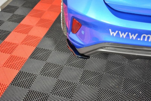 MAXTON DESIGN - Bočné difúzory zadného náraznika V.1 Ford Focus ST-Line , Čierny lesk – Obrázok 4