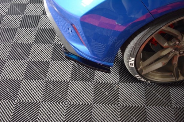 MAXTON DESIGN - Bočné difúzory zadného náraznika V.1 Ford Focus ST-Line , Čierny lesk – Obrázok 5