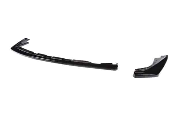 MAXTON DESIGN - Stredový spoiler pod zadný náraznik (WITHOUT VERTICAL BARS) for vhodné pre BMW 1 E81/ E87 M-PACK FACELIFT , Čierny lesk – Obrázok 5