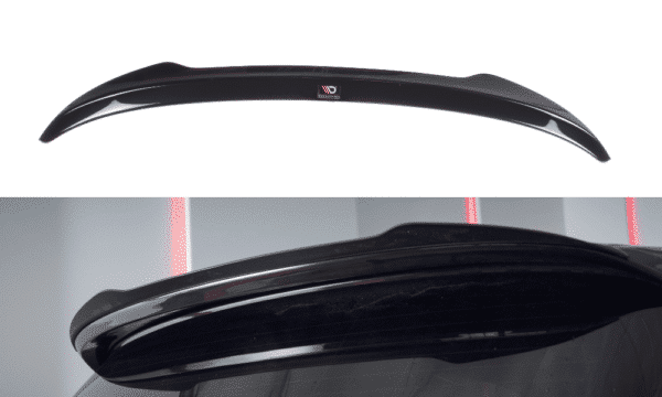 MAXTON DESIGN - Predlženie spoilera vhodné pre BMW 1 E81/ E87 FACELIFT (AERO SPOILER) , Čierny lesk
