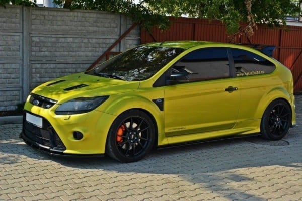 MAXTON DESIGN - Spoiler pod Predný náraznik   V.1 Ford Focus RS Mk2 , Čierny lesk – Obrázok 2
