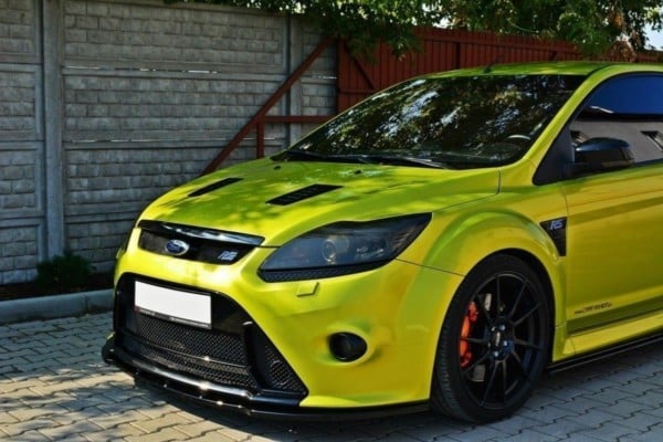 MAXTON DESIGN - Spoiler pod Predný náraznik   V.1 Ford Focus RS Mk2 , Čierny lesk – Obrázok 3