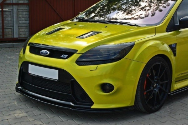 MAXTON DESIGN - Spoiler pod Predný náraznik   V.2 Ford Focus RS Mk2 , Čierny lesk 
727 – Obrázok 3