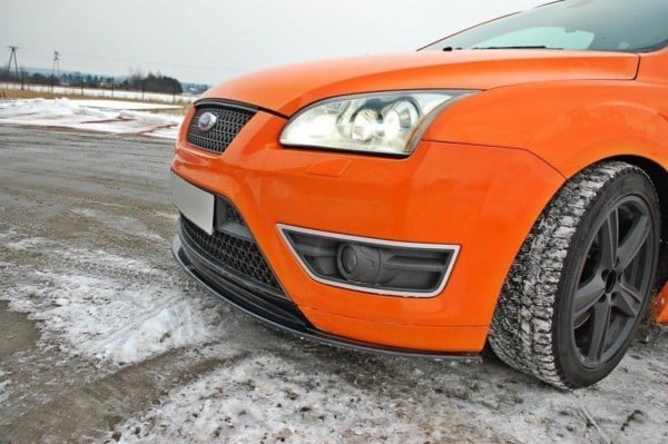 MAXTON DESIGN - Spoiler pod Predný náraznik   V.2 Ford Focus ST Mk2 , Čierny lesk – Obrázok 2