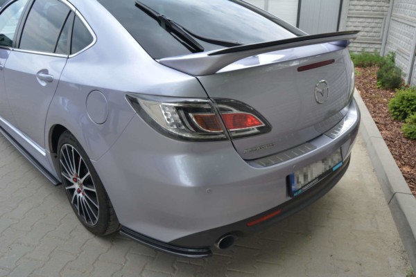 MAXTON DESIGN - Predlženie spoilera MAZDA 6 MK2 SPORT HATCH (GH-SERIES) PREFACE , Čierny lesk 
Maxton ABS CAP – Obrázok 5