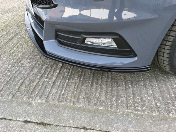 MAXTON DESIGN - Spoiler pod Predný náraznik   V.2 Ford Focus ST Mk3 FL , Čierny lesk – Obrázok 4