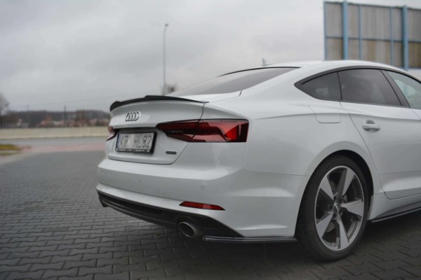 MAXTON DESIGN - Predlženie spoilera  Audi A5 S-Line F5 Sportback , Čierny lesk – Obrázok 5