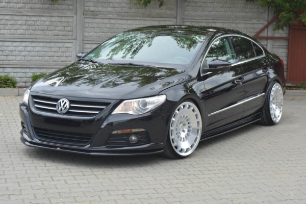 MAXTON DESIGN - Spoiler pod Predný náraznik   V.2 VW PASSAT CC STANDARD , Čierny lesk – Obrázok 4