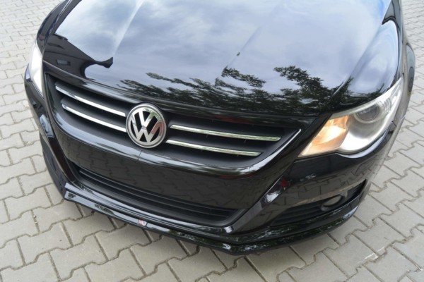 MAXTON DESIGN - Spoiler pod Predný náraznik   V.2 VW PASSAT CC STANDARD , Čierny lesk – Obrázok 2
