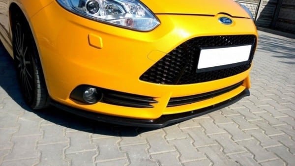 MAXTON DESIGN - Spoiler pod Predný náraznik   V.1 Ford Focus ST Mk3 , Čierny lesk