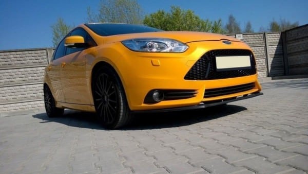 MAXTON DESIGN - Spoiler pod Predný náraznik   V.1 Ford Focus ST Mk3 , Čierny lesk – Obrázok 3
