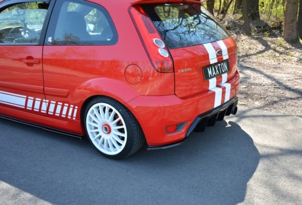 MAXTON DESIGN - Bočné difúzory zadného náraznika Ford Fiesta ST Mk6 , Čierny lesk – Obrázok 4