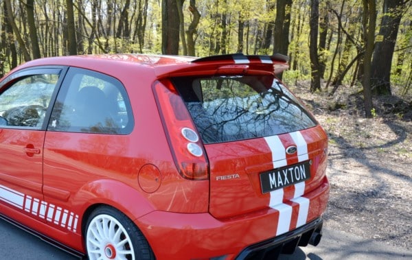 MAXTON DESIGN - Predlženie spoilera  V.1 Ford Fiesta ST Mk6 , Čierny lesk – Obrázok 2