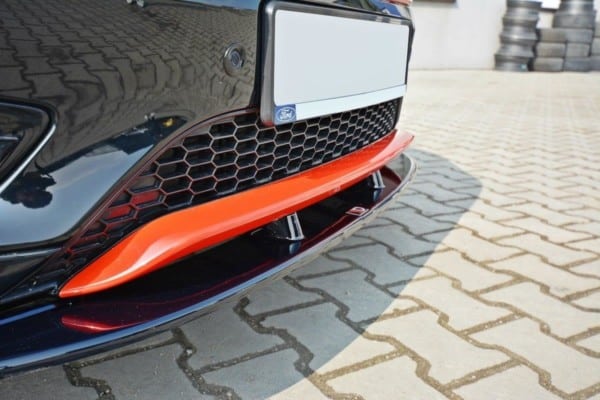 MAXTON DESIGN - Spoiler pod Predný náraznik   V.1 Ford Focus ST-Line Mk3 FL , Čierny lesk – Obrázok 4