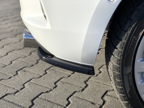 MAXTON DESIGN - Bočné difúzory zadného náraznika OPEL ASTRA K OPC-LINE , Čierny lesk