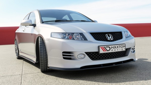 MAXTON DESIGN - Spoiler pod Predný náraznik   HONDA ACCORD VII TYPE-S , Čierny lesk – Obrázok 4