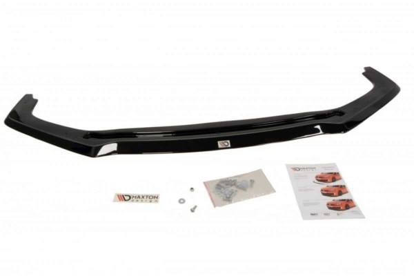 MAXTON DESIGN - Spoiler pod Predný náraznik   v.2 HONDA CIVIC IX TYPE R , Čierny lesk – Obrázok 6