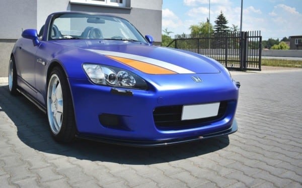 MAXTON DESIGN - Spoiler pod Predný náraznik   v.1 HONDA S2000 , Čierny lesk