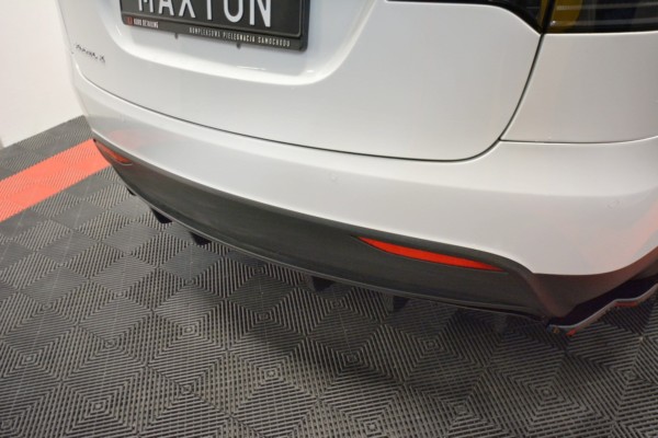 MAXTON DESIGN - Difúzor zadného náraznika  TESLA MODEL X , Čierny lesk – Obrázok 3
