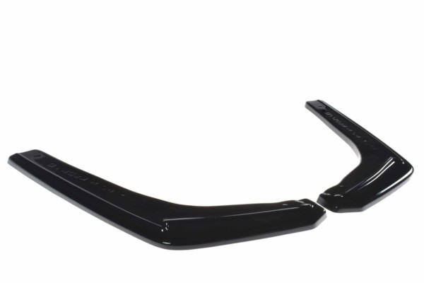 MAXTON DESIGN - Bočné difúzory zadného náraznika V.1 vhodné pre BMW M3 F80 , Čierny lesk – Obrázok 5