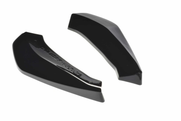 MAXTON DESIGN - Bočné difúzory zadného náraznika NISSAN 350Z , Čierny lesk – Obrázok 6