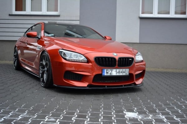 MAXTON DESIGN - Lišty pod prahy vhodné pre BMW M6 GRAN COUPĂ‰ , Čierny lesk – Obrázok 2