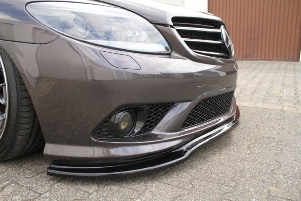 MAXTON DESIGN - Spoiler pod Predný náraznik   MERCEDES CL 500 C216 AMGLINE , Čierny lesk – Obrázok 2