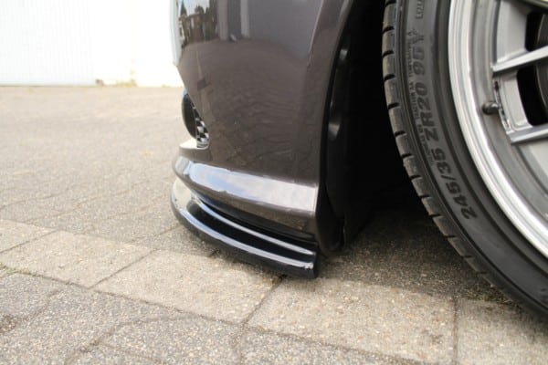 MAXTON DESIGN - Spoiler pod Predný náraznik   MERCEDES CL 500 C216 AMGLINE , Čierny lesk – Obrázok 3